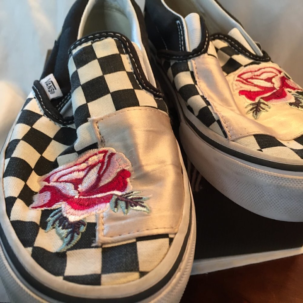 Vans Checkered slip on sneakers - Picture 3 of 5